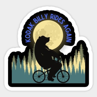 Kodak Billy rides again Sticker